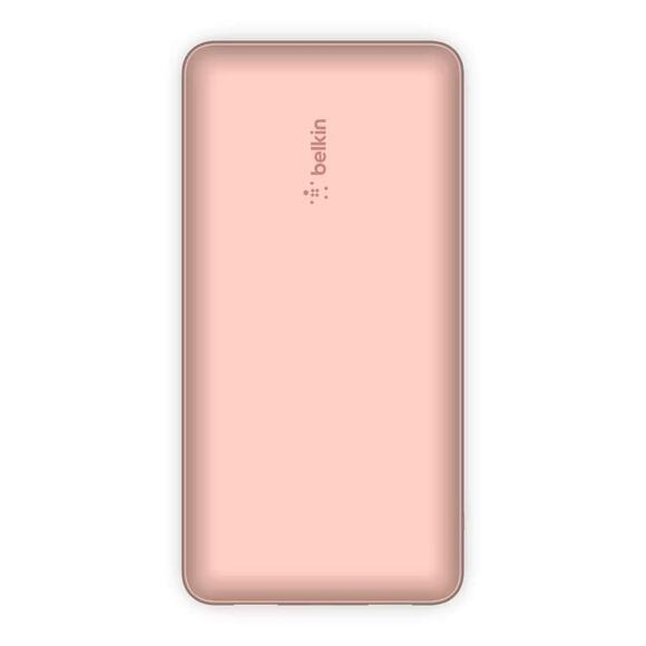 BELKIN 10K Power Bank |NEW in Box | 15W USB-C + 2x 12W USB-A | Rose Gold - Picture 1 of 5